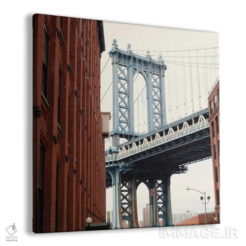 تابلو پل منهتن اثر کارولین مینت - نمای پرسپکتیو محصول