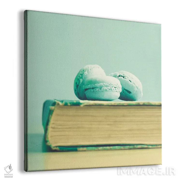 تابلو ماکارونهای نعناعی اثر کارولین مینت - نمای پرسپکتیو محصول