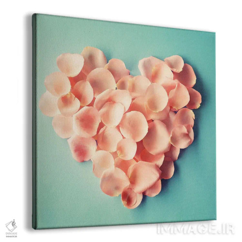 تابلو قلب من اینجاست اثر کارولین مینت - نمای پرسپکتیو محصول