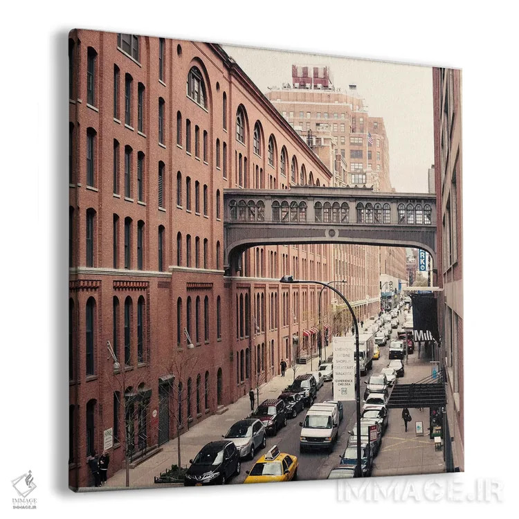 تابلو چلسی نیویورک اثر کارولین مینت - نمای پرسپکتیو محصول