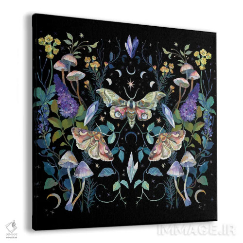 تابلو کریستالهای اسرارآمیز اثر کلارا مکآلیستر - نمای پرسپکتیو محصول