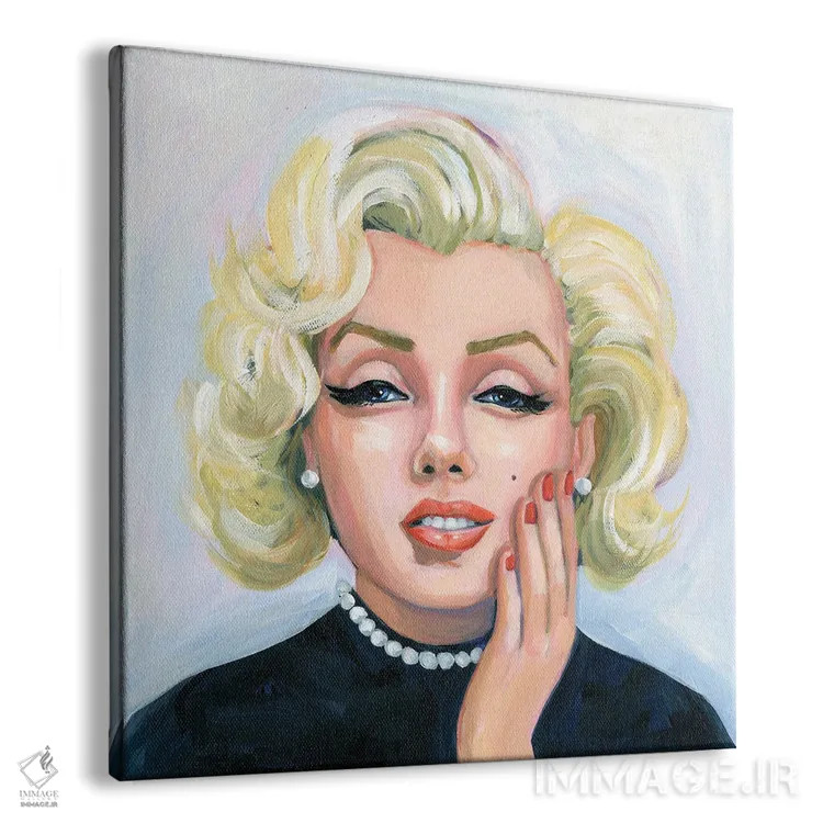 تابلو رویای مرلین (منظور: مرلین مونرو) اثر کتی مینگوس - نمای پرسپکتیو محصول