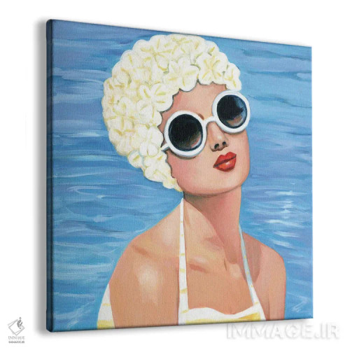 تابلو شنا به سبک قدیمی اثر کتی مینگوس - نمای پرسپکتیو محصول