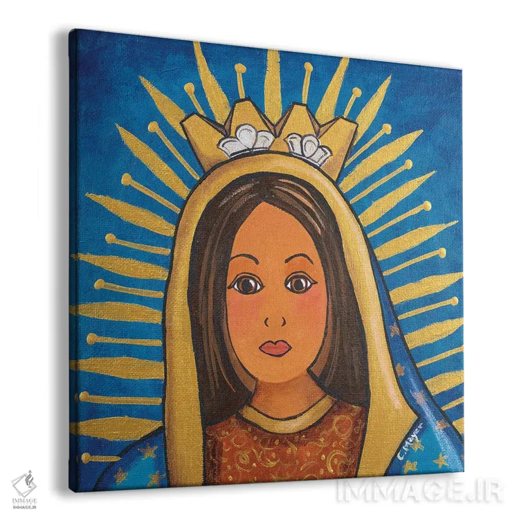 تابلو پرتره گوادالوپه اثر کندی مایر - نمای پرسپکتیو محصول