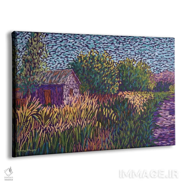 تابلو در امتداد کانال آبیاری اثر کندی مایر - نمای پرسپکتیو محصول