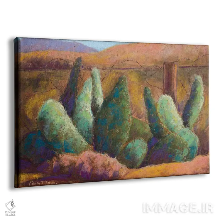 تابلو کاکتوس مرزی اثر کندی مایر - نمای پرسپکتیو محصول