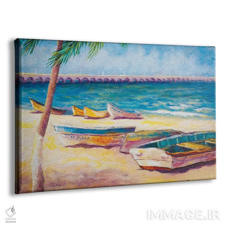 تابلو ساحل مکزیکی اثر کندی مایر - نمای پرسپکتیو محصول