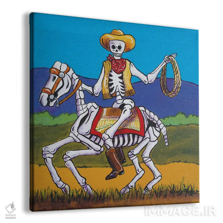 تابلو کابوی غربی اثر کندی مایر - نمای پرسپکتیو محصول