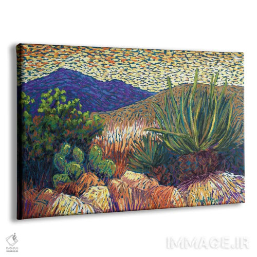 تابلو کاکتوس بیابانی اثر کندی مایر - نمای پرسپکتیو محصول