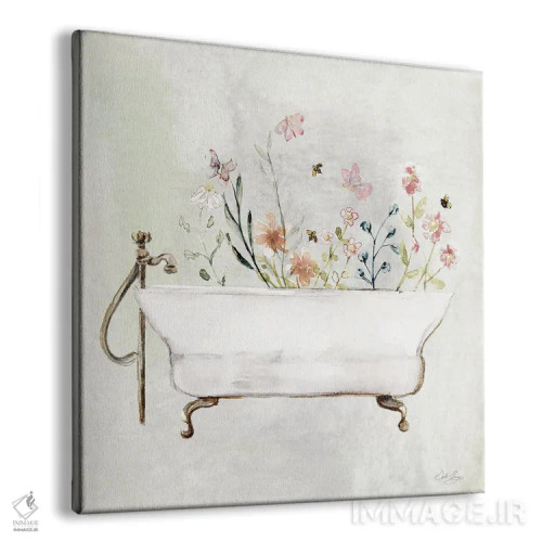 تابلو حمام گیاهی ۲ اثر استلا چانگ - نمای پرسپکتیو محصول