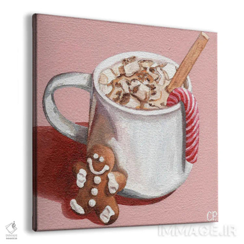 تابلو هات چاکلت جشنوارهای اثر جانسو روسی - نمای پرسپکتیو محصول