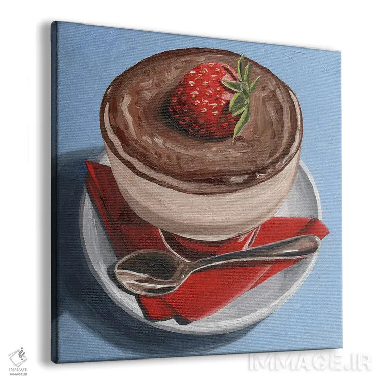 تابلو توتفرنگی در بالا اثر جانسو روسی - نمای پرسپکتیو محصول