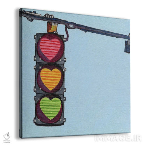 تابلو چراغ راهنمایی اثر جانسو روسی - نمای پرسپکتیو محصول