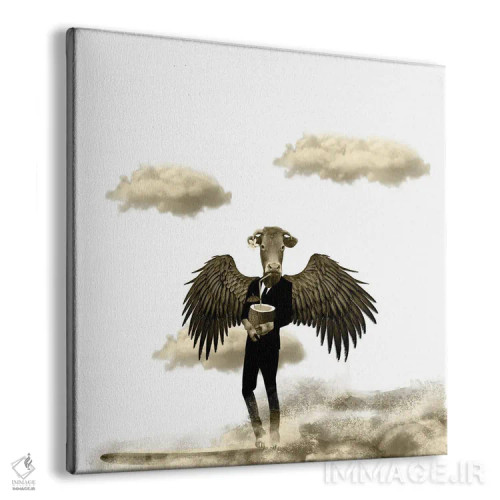 تابلو گاو هولی اثر کارولین کسلسی - نمای پرسپکتیو محصول