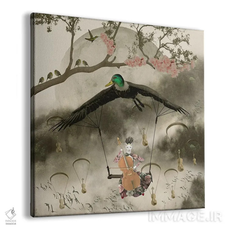 تابلو تاب اثر کارولین کسلسی - نمای پرسپکتیو محصول