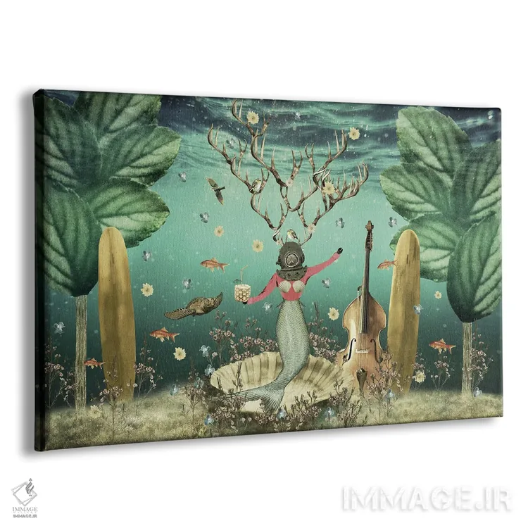 تابلو تولد وینونا اثر کارولین کسلسی - نمای پرسپکتیو محصول