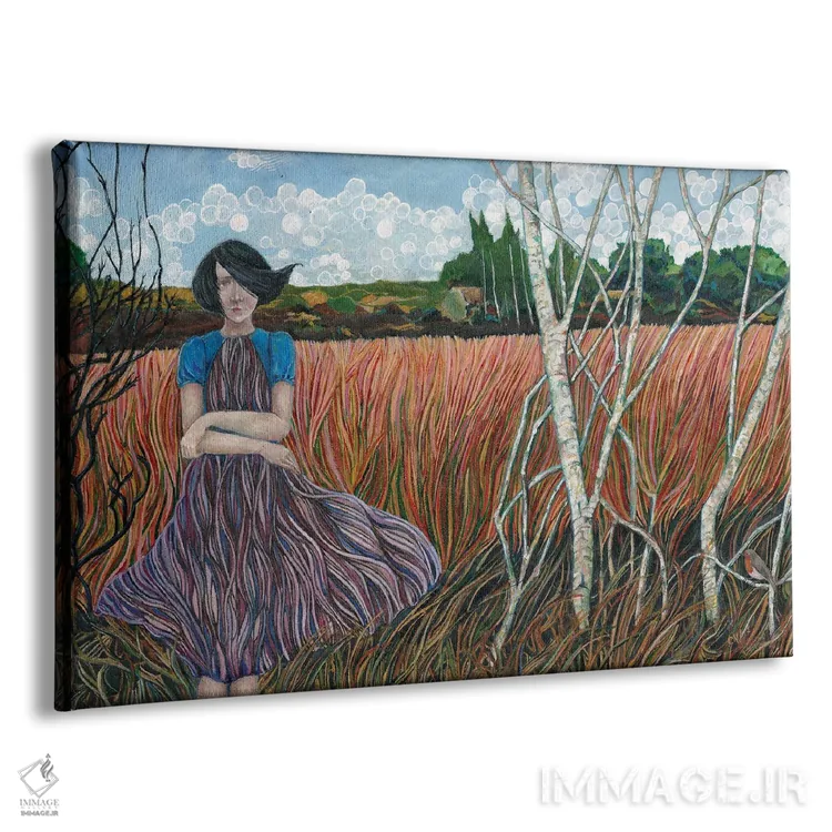 تابلو تعادل زمین اثر کترین پاتریکسون - نمای پرسپکتیو محصول