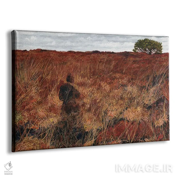 تابلو سایه بر زمین اثر کترین پاتریکسون - نمای پرسپکتیو محصول