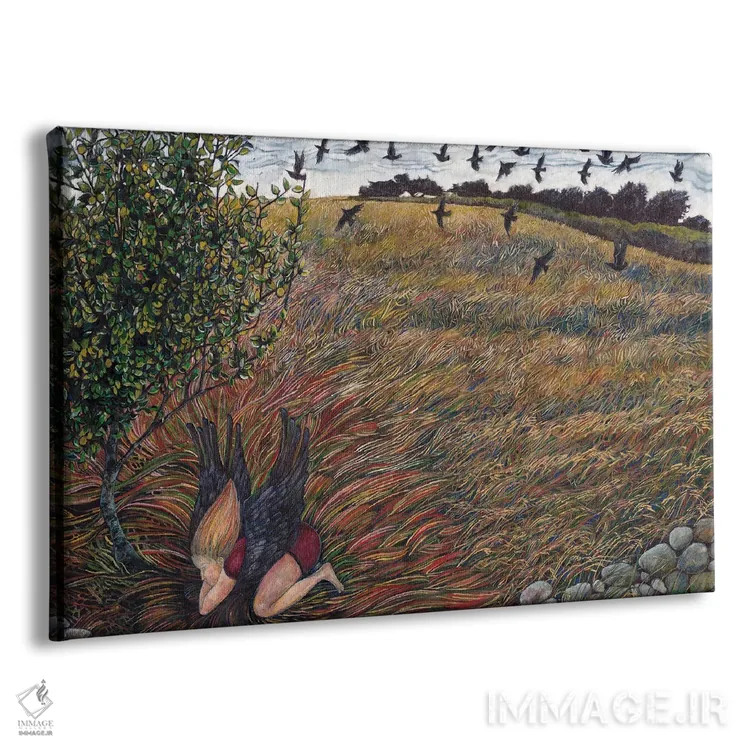 تابلو گوشههای روز اثر کترین پاتریکسون - نمای پرسپکتیو محصول