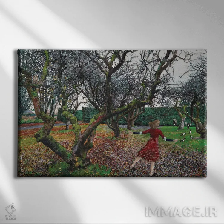 تابلو گردهمایی اثر کترین پاتریکسون - نمای روبهرو روی دیوار