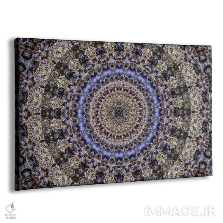 تابلو کالیدوسکوپ حشیش ۱ (هنر انتزاعی) اثر نائوم دورخمان - نمای پرسپکتیو محصول