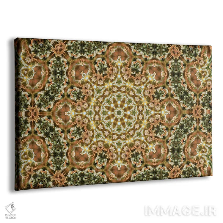 تابلو کالیدوسکوپ حشیش ۱۹ (هنر انتزاعی) اثر نائوم دورخمان - نمای پرسپکتیو محصول
