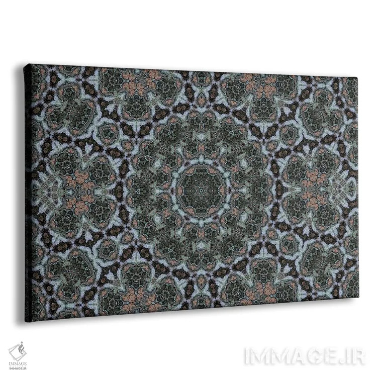 تابلو کالیدوسکوپ حشیش ۱۶ (هنر انتزاعی) اثر نائوم دورخمان - نمای پرسپکتیو محصول