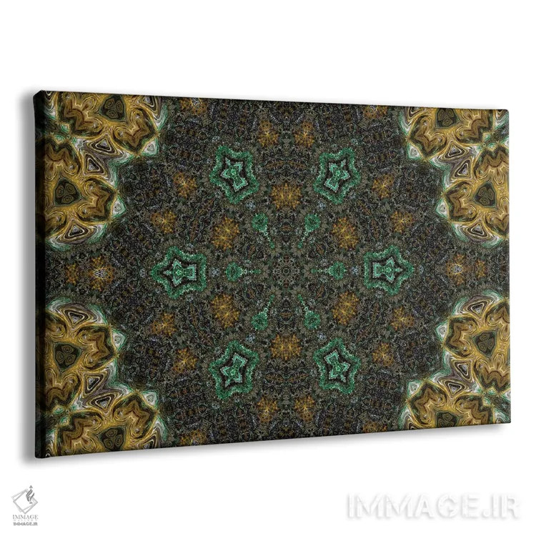 تابلو کالیدوسکوپ حشیش ۱۴ (هنر انتزاعی) اثر نائوم دورخمان - نمای پرسپکتیو محصول