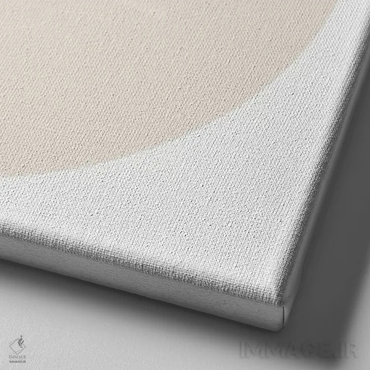 تابلو پرنده با چکمه اثر کوکو د پاریس - نمای نزدیک بافت بوم