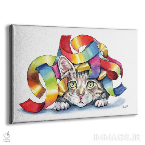 تابلو کمی گره خورده اثر چارلی اوشیلدز - نمای پرسپکتیو محصول