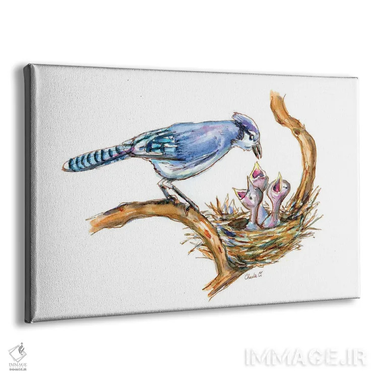 تابلو غذا خوردن در خانه اثر چارلی اوشیلدز - نمای پرسپکتیو محصول