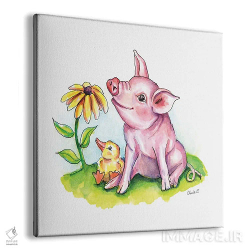 تابلو لحظههای کوچک تازه اثر چارلی اوشیلدز - نمای پرسپکتیو محصول