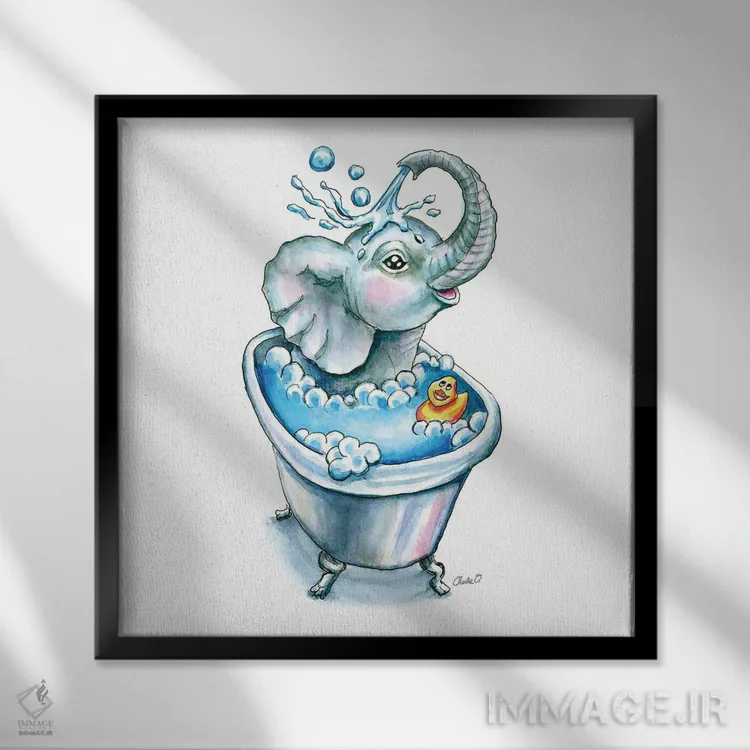 تابلو آغازی تازه اثر چارلی اوشیلدز - نمای قابدار مشکی