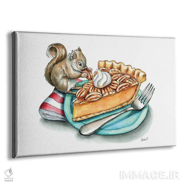 تابلو دسرهای تعطیلات اثر چارلی اوشیلدز - نمای پرسپکتیو محصول