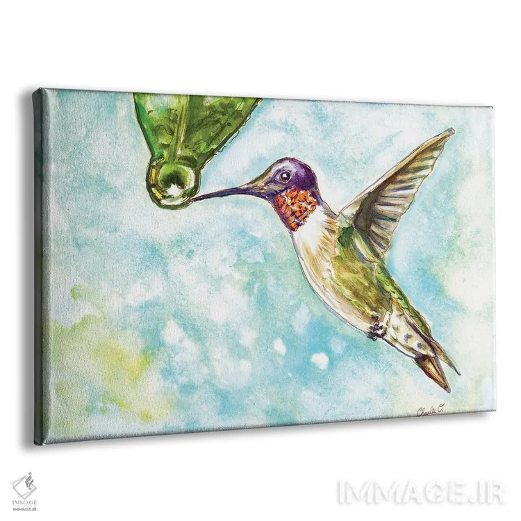 تابلو روزهای بارانی اثر چارلی اوشیلدز - نمای پرسپکتیو محصول