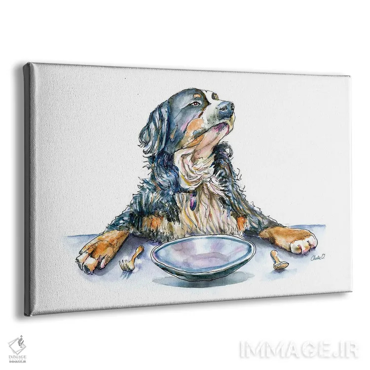 تابلو اگر حیوانات میتوانستند صحبت کنند اثر چارلی اوشیلدز - نمای پرسپکتیو محصول