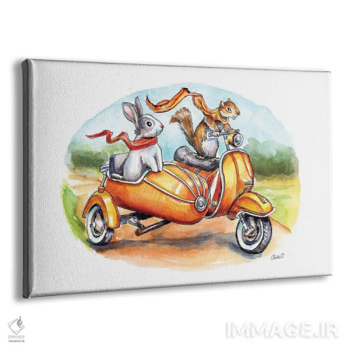 تابلو سواری شاد اثر چارلی اوشیلدز - نمای پرسپکتیو محصول