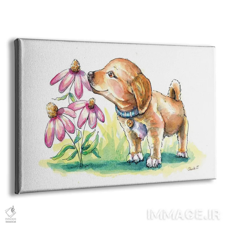 تابلو عاشق طبیعت اثر چارلی اوشیلدز - نمای پرسپکتیو محصول