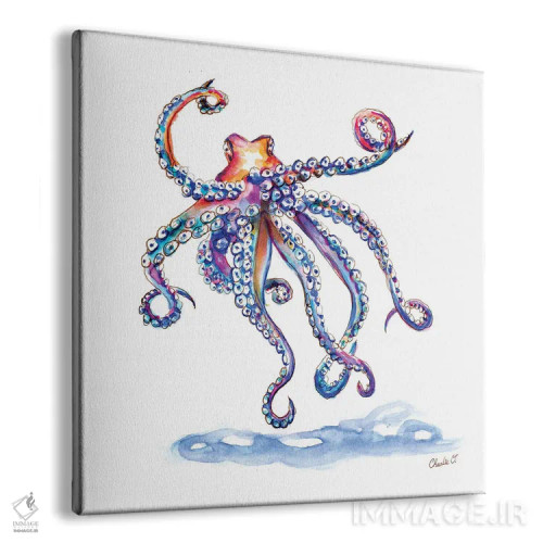 تابلو ملاقات با یک اختاپوس اثر چارلی اوشیلدز - نمای پرسپکتیو محصول