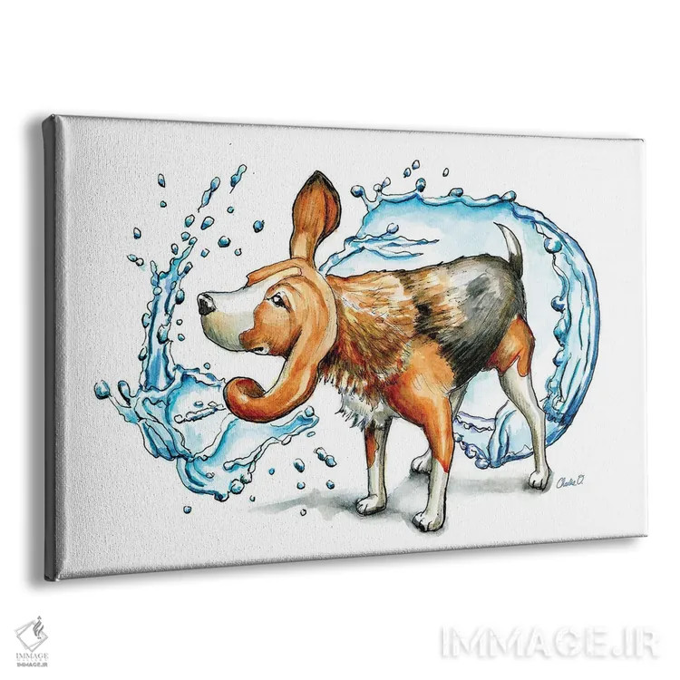 تابلو بیخیال شو اثر چارلی اوشیلدز - نمای پرسپکتیو محصول