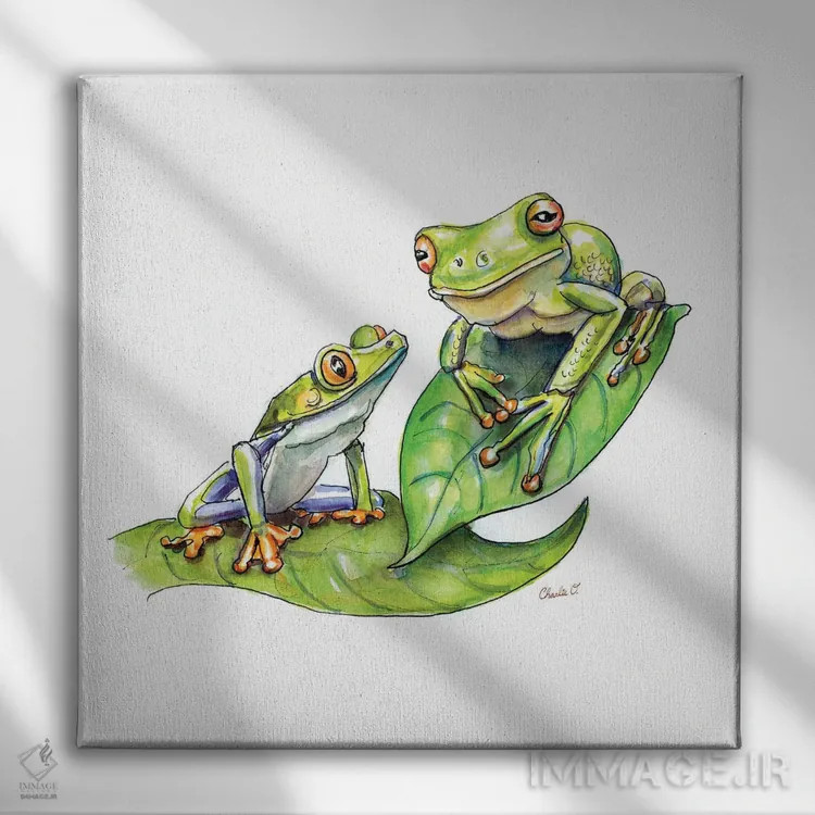 تابلو کسی برای الگو گرفتن اثر چارلی اوشیلدز - نمای روبهرو روی دیوار