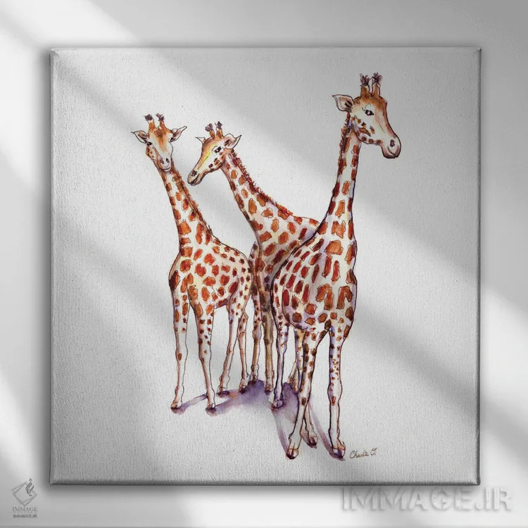 تابلو برجسته بودن در جمع اثر چارلی اوشیلدز - نمای روبهرو روی دیوار