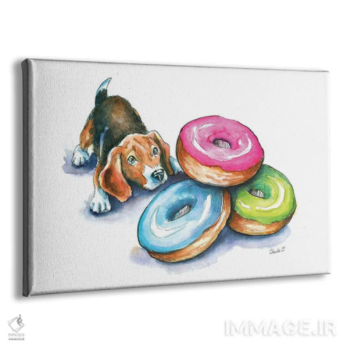 تابلو وسوسههای شیرین اثر چارلی اوشیلدز - نمای پرسپکتیو محصول