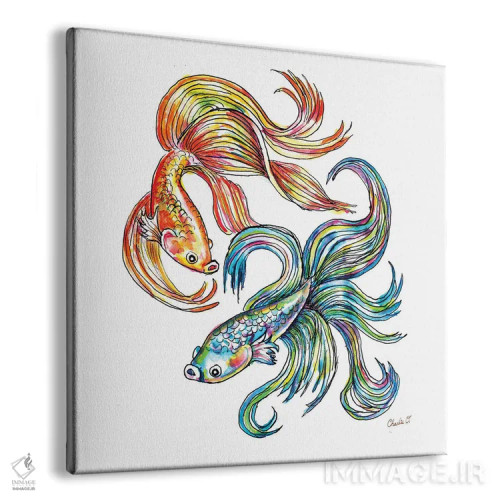 تابلو لذت نقاشی خیالها اثر چارلی اوشیلدز - نمای پرسپکتیو محصول