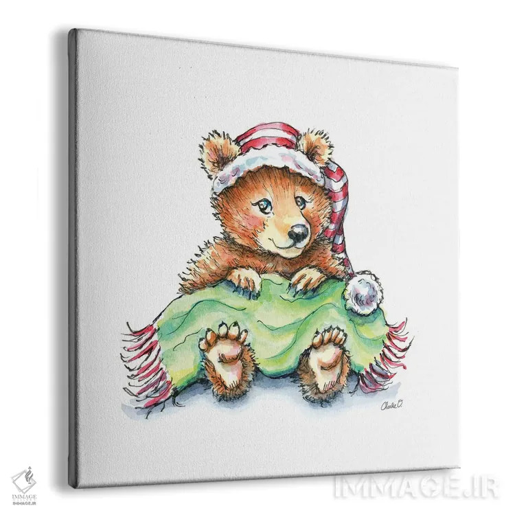 تابلو لذتهای خواب زمستانی اثر چارلی اوشیلدز - نمای پرسپکتیو محصول