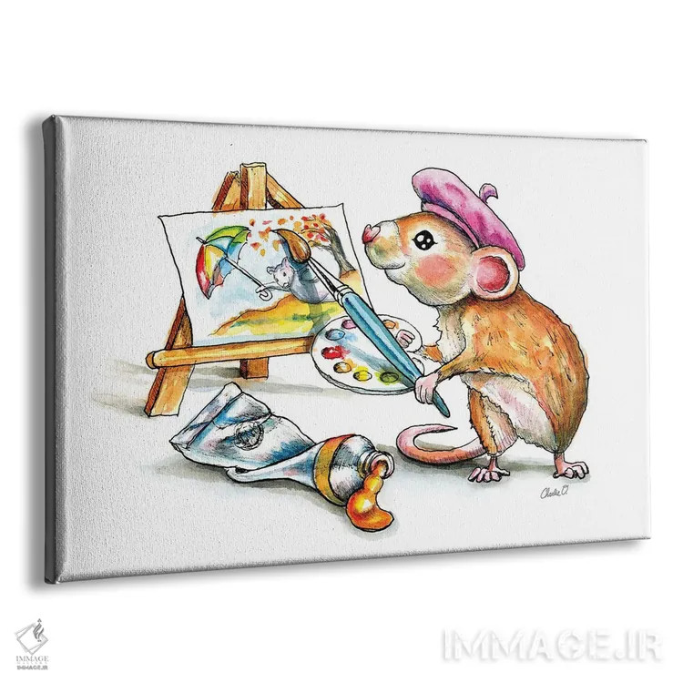 تابلو ضربه نهایی (تکمیل کار) اثر چارلی اوشیلدز - نمای پرسپکتیو محصول