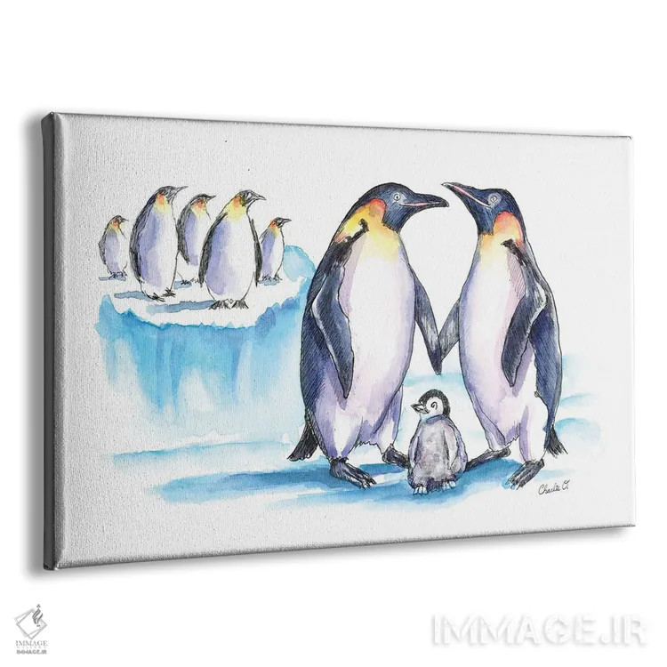 تابلو دور از جمعیت اثر چارلی اوشیلدز - نمای پرسپکتیو محصول