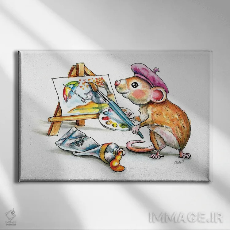 تابلو ضربه نهایی (تکمیل کار) اثر چارلی اوشیلدز - نمای روبهرو روی دیوار