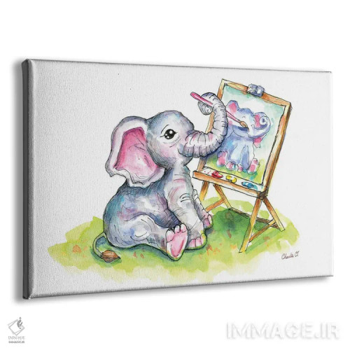 تابلو وقتی خلق میکنیم اثر چارلی اوشیلدز - نمای پرسپکتیو محصول