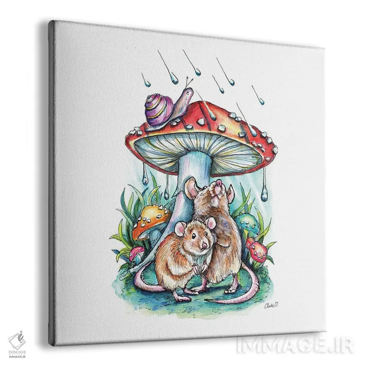 تابلو در انتظار طوفان اثر چارلی اوشیلدز - نمای پرسپکتیو محصول